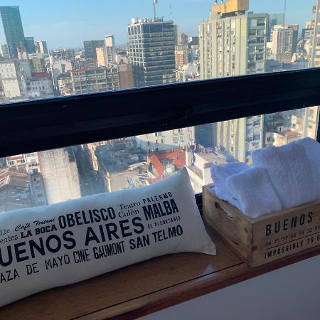 Buenos Aires View - Apart 2 Amb Sobre Av Corrientes Екстериор снимка